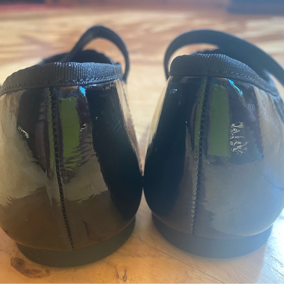 Steve Madden black patent leather ballet flats Mary Janes - Picture 5 of 6